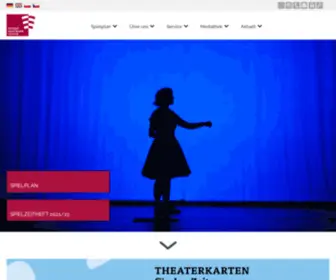 Theater-Goerlitz.de(Gerhart Hauptmann) Screenshot