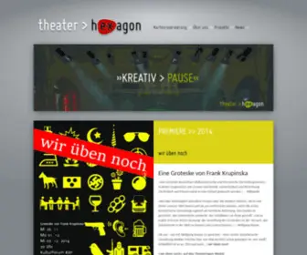 Theater-Hexagon.de(Theater hEXagon) Screenshot