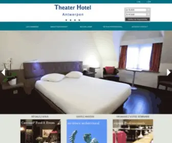 Theater-Hotel.be(Theater Hotel Anvers) Screenshot