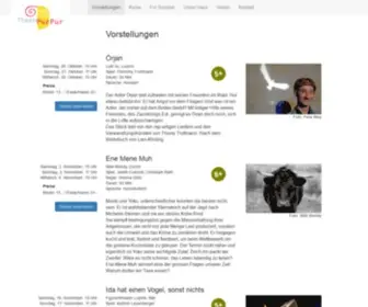 Theater-PurPur.ch(Theater PurPur) Screenshot