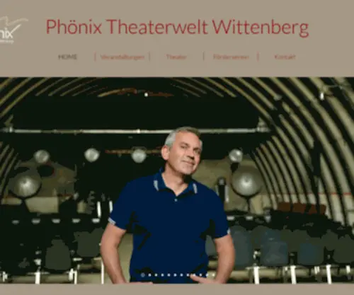 Theater-Wittenberg.de(Phönix Theaterwelt) Screenshot