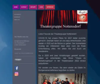 Theatergruppe-Nottensdorf.com(Buxtehude) Screenshot