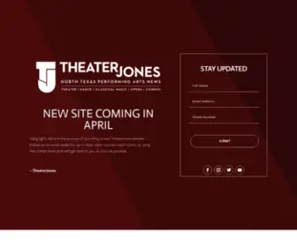 Theaterjones.com(Theaterjones) Screenshot