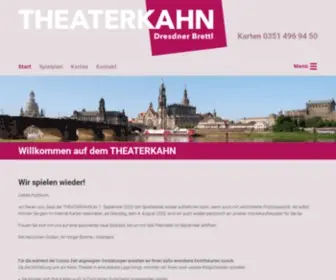 Theaterkahn-Dresden.de(Dresdner Brettl) Screenshot