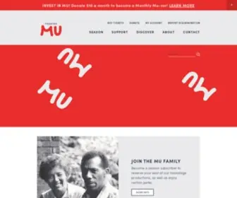 Theatermu.org(Theater Mu) Screenshot