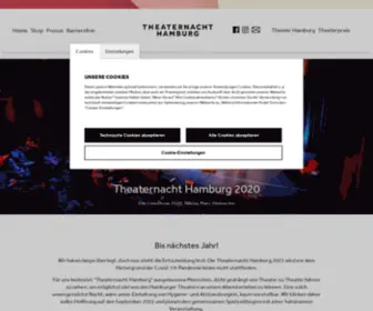 Theaternacht-Hamburg.org(Digitale) Screenshot