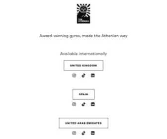 Theathenian.co(The Athenian International) Screenshot