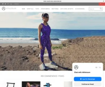 TheathleisureStore.com(Athleisure) Screenshot