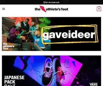 Theathletesfoot.dk(Køb de nyeste sneakers og limited tøjstyles online) Screenshot