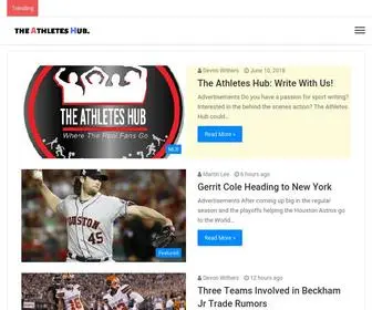 Theathleteshub.org(The Athletes Hub) Screenshot