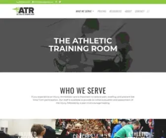 Theathletictrainer.com(The Athletic Training Room) Screenshot