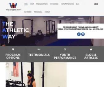 Theathleticway.com(Live Athletic) Screenshot