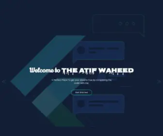 Theatifwaheed.com(Flutter Developer) Screenshot