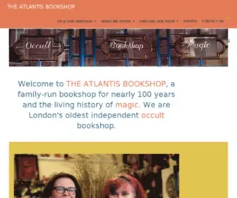 Theatlantisbookshop.com(THE ATLANTIS BOOKSHOP) Screenshot