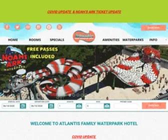Theatlantishotel.com(Atlantis Family Waterpark Hotel) Screenshot