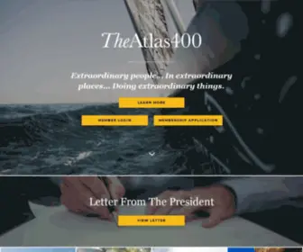 Theatlas400.com(The Atlas 400) Screenshot