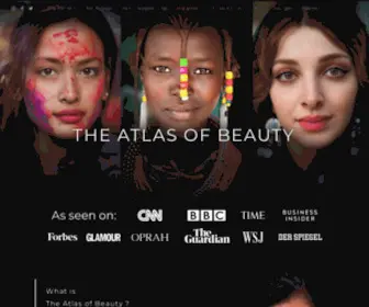 Theatlasofbeauty.com(The Atlas of Beauty) Screenshot