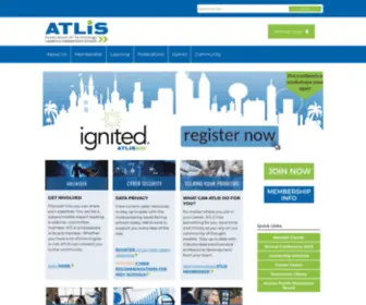 Theatlis.org(Association of Technology Leaders in Independent Schools) Screenshot