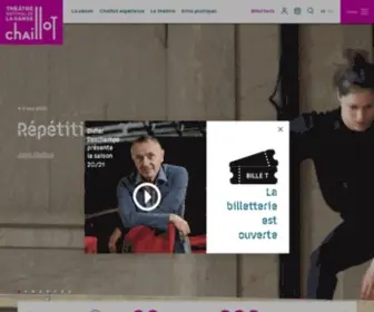 Theatre-Chaillot.fr(Théâtre) Screenshot