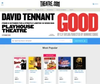 Theatre.com(London Theatre) Screenshot