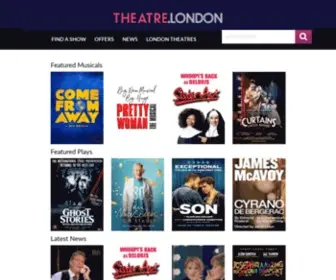 Theatre.london(The official home of London Theatre) Screenshot