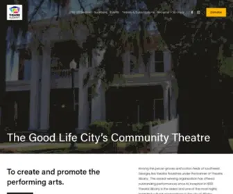 Theatrealbany.com(Theatre Albany) Screenshot