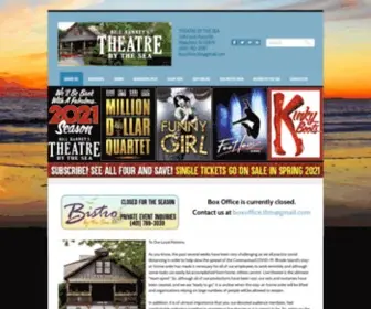 Theatrebythesea.com(Theatre By The Sea) Screenshot