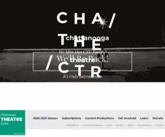 Theatrecentre.com(Chattanooga Theatre Centre) Screenshot