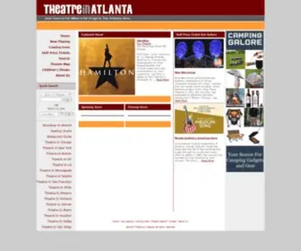 Theatreinatlanta.com(Theatre In Atlanta) Screenshot