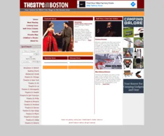 Theatreinboston.com(Theatre In Boston) Screenshot