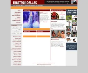 Theatreindallas.com(Theatre In Dallas) Screenshot