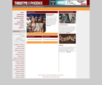 Theatreinphoenix.com(Theatre In Phoenix) Screenshot