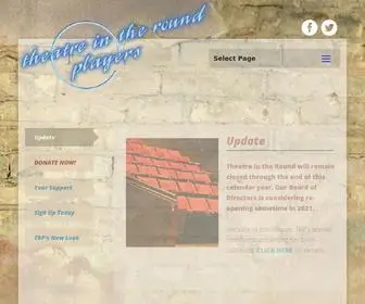 Theatreintheround.org(Theatre in the Round) Screenshot