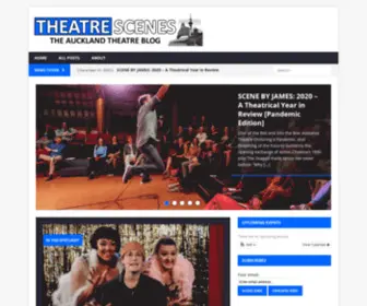 Theatrescenes.co.nz(James Wenley's Theatre Scenes Blog) Screenshot