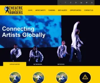 Theatrewithoutborders.com(Theatre Without Borders (TWB)) Screenshot