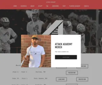 Theattackacademy.com(The absolute best lacrosse training app for offensive players) Screenshot