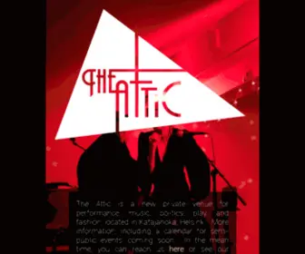Theattic.fi(The Attic) Screenshot
