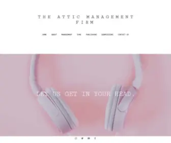 TheatticmGmtfirm.com(The attic management firm) Screenshot