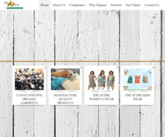 Theattire.net(The Attire) Screenshot