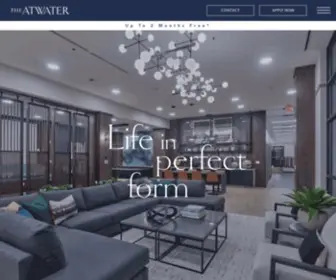 Theatwater.com(Indulgent Studio) Screenshot