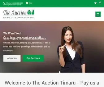 Theauction.co.nz(The Auction) Screenshot