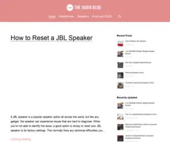 Theaudio.blog(The Audio Blog) Screenshot