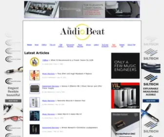 Theaudiobeat.com(The Audio Beat) Screenshot