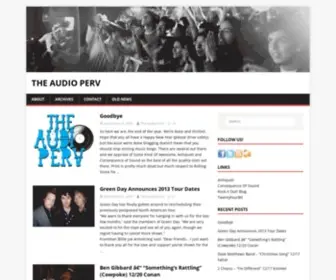 Theaudioperv.com(The Audio Perv) Screenshot