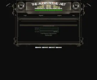 Theaudioscene.net(End Of The Road) Screenshot