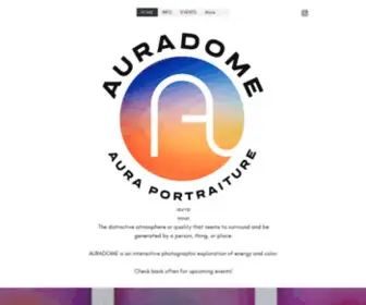 Theauradome.com(The Auradome) Screenshot