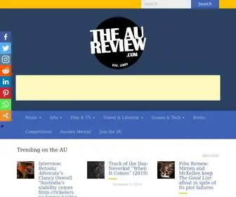 Theaureview.com(The AU Review) Screenshot