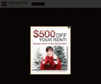 Theaustinapartments.com(Apartments in Deptford) Screenshot