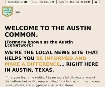 Theaustincommon.com(The Austin Common) Screenshot