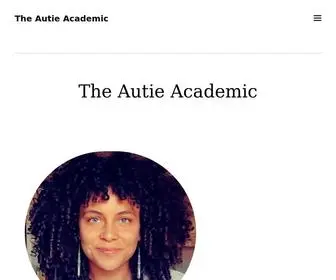 Theautieacademic.org(The Autie Academic) Screenshot